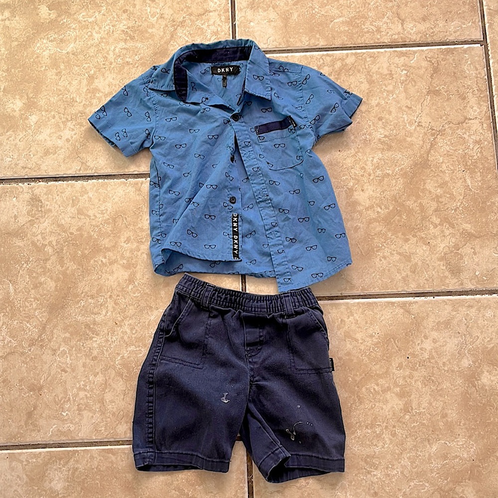 DKNY Boys Matching Set~24 months